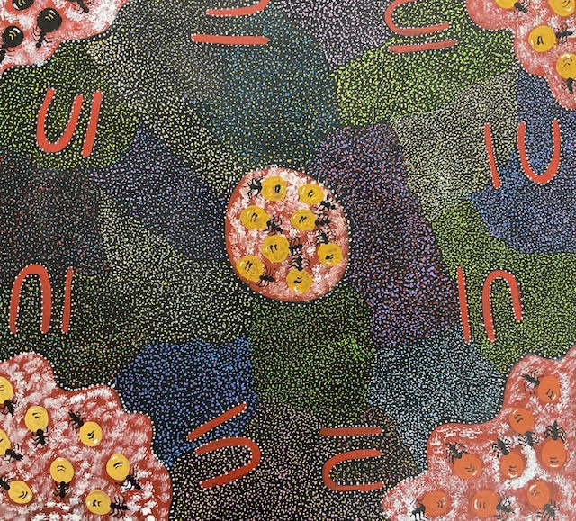 Women digging honey ants