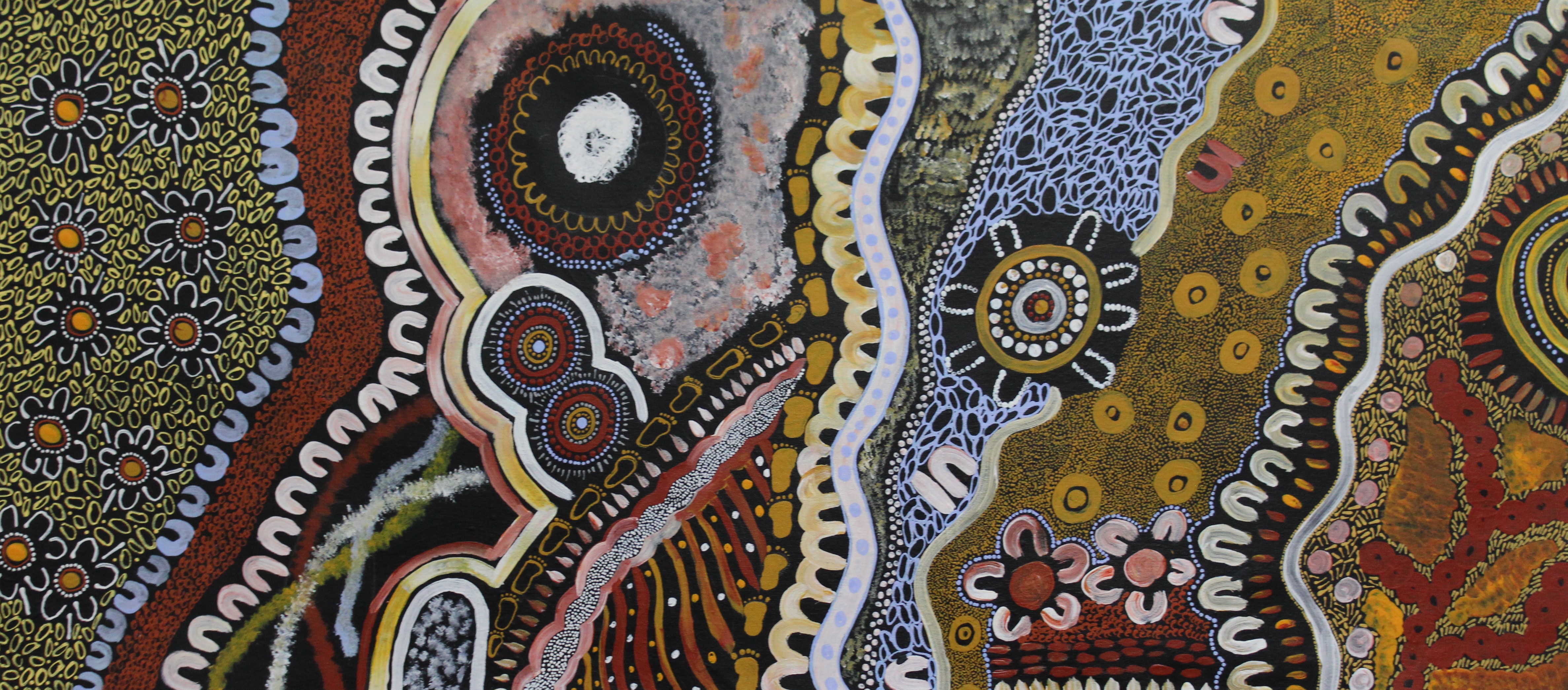 Ladies telling stories on Country