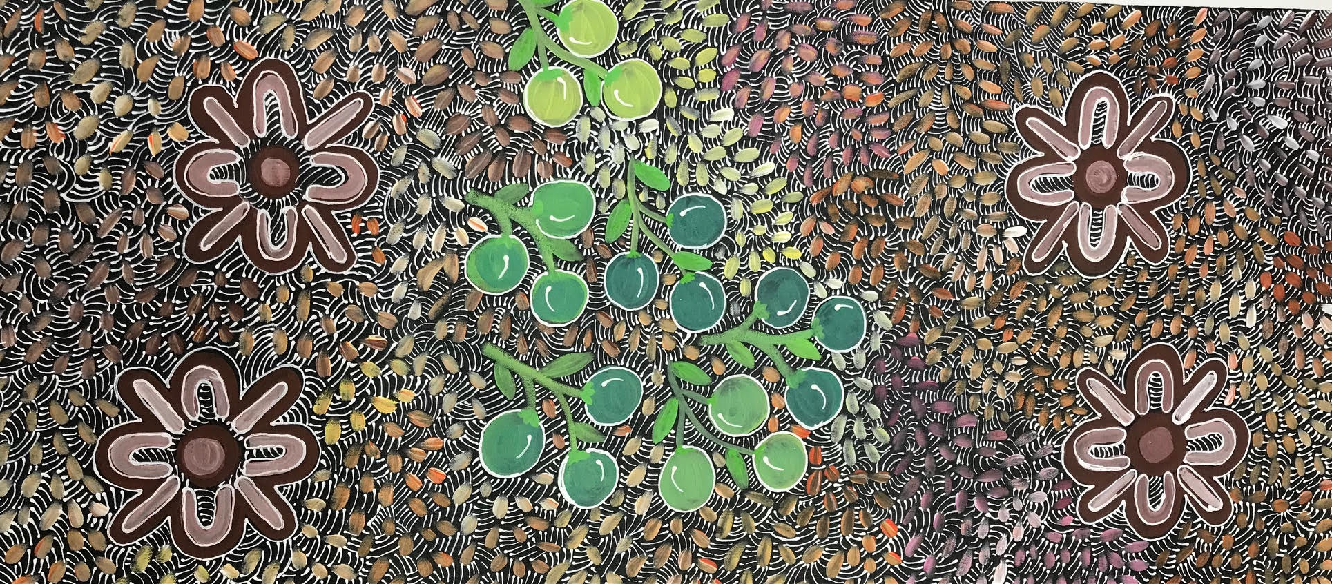 Women collecting bush Tucker