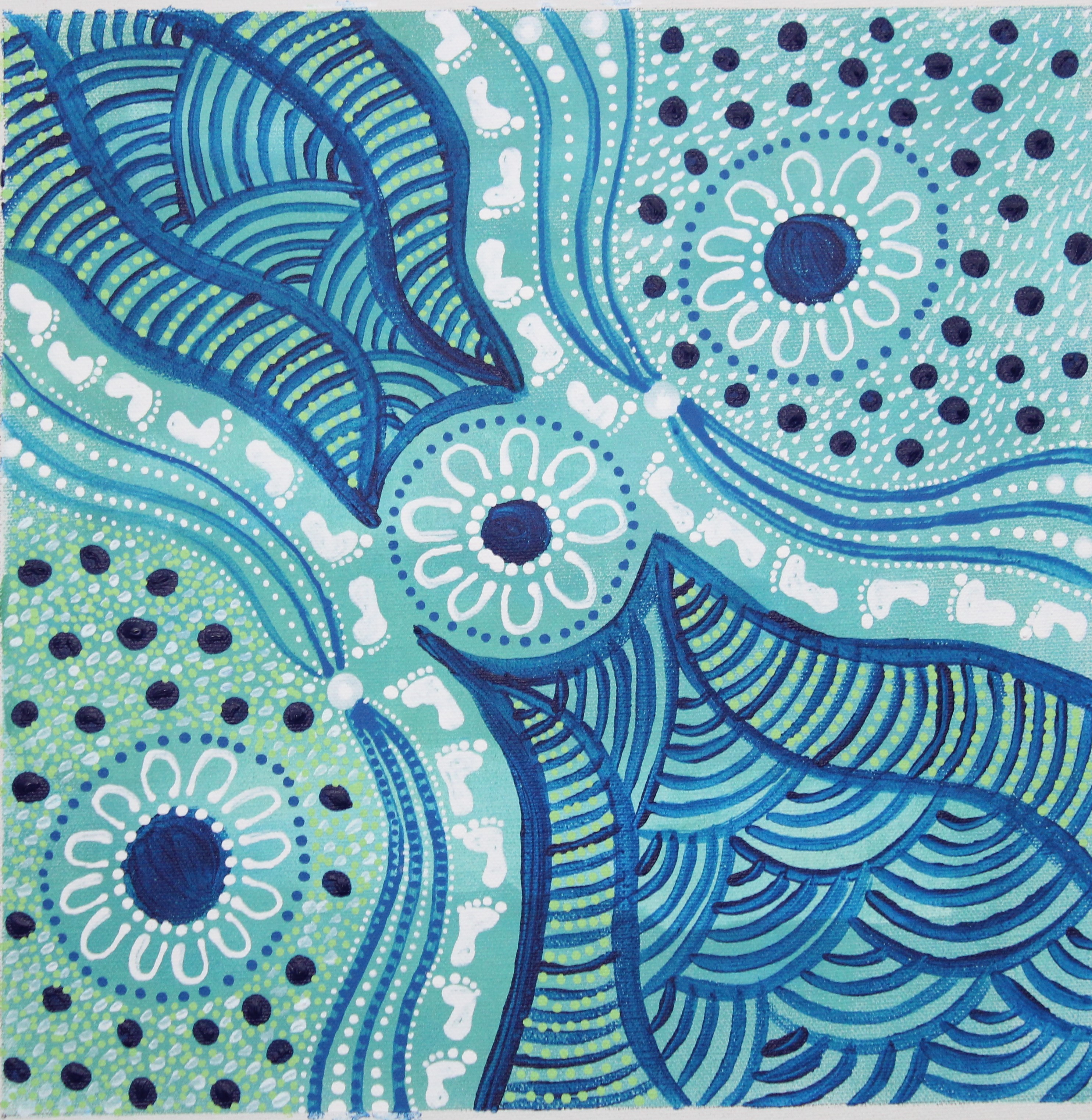 Rain Bringing Life To The Desert