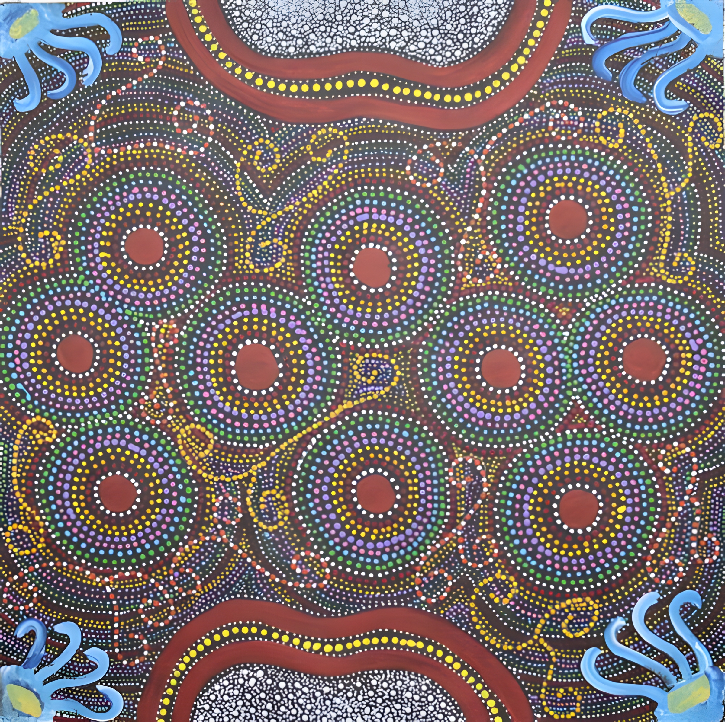 Women's body painting